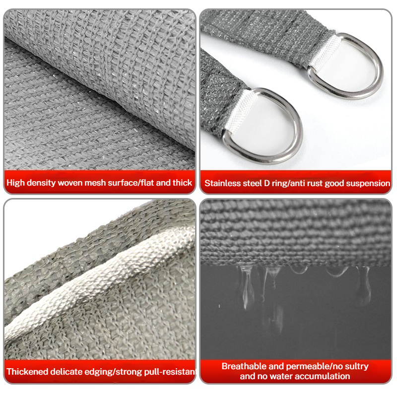 Privacy Protection 160GSM Shade Net for Swimming Pool Area