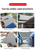 Privacy Protection 160GSM Shade Net for Swimming Pool Area