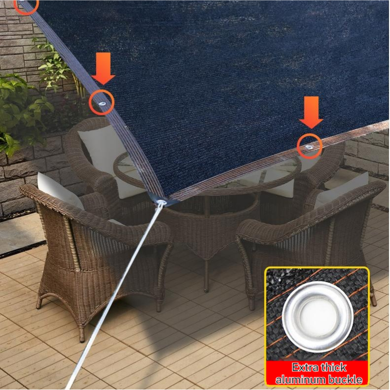 HDPE Black UV Protected 180GSM Shade Net for Greenhous