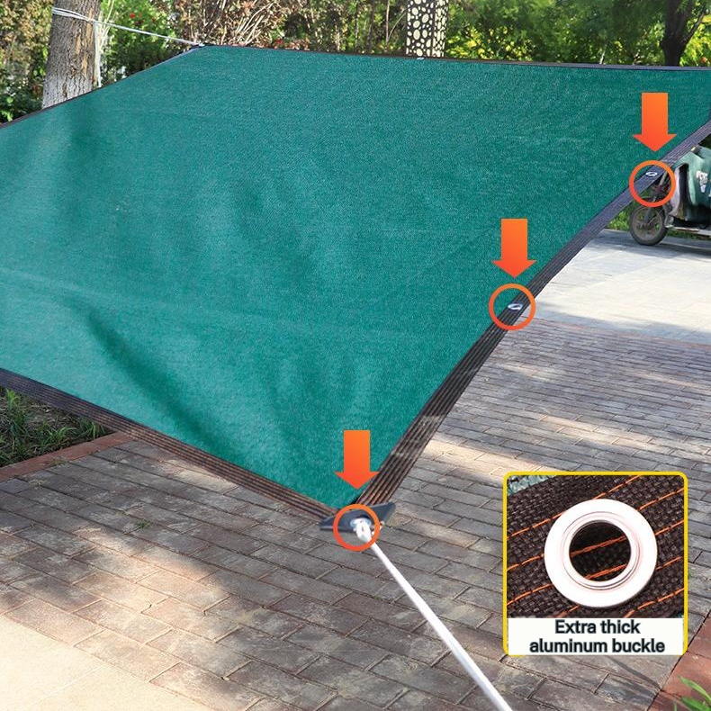 HDPE Dark Green Heavy Duty 200GSM Shade Net