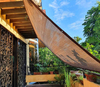 High Grammage Brown Shade Net for Garden Courtyard Use